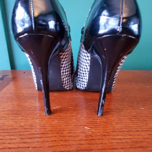 Bumper Womens houndstooth heels - Picture 2 of 8